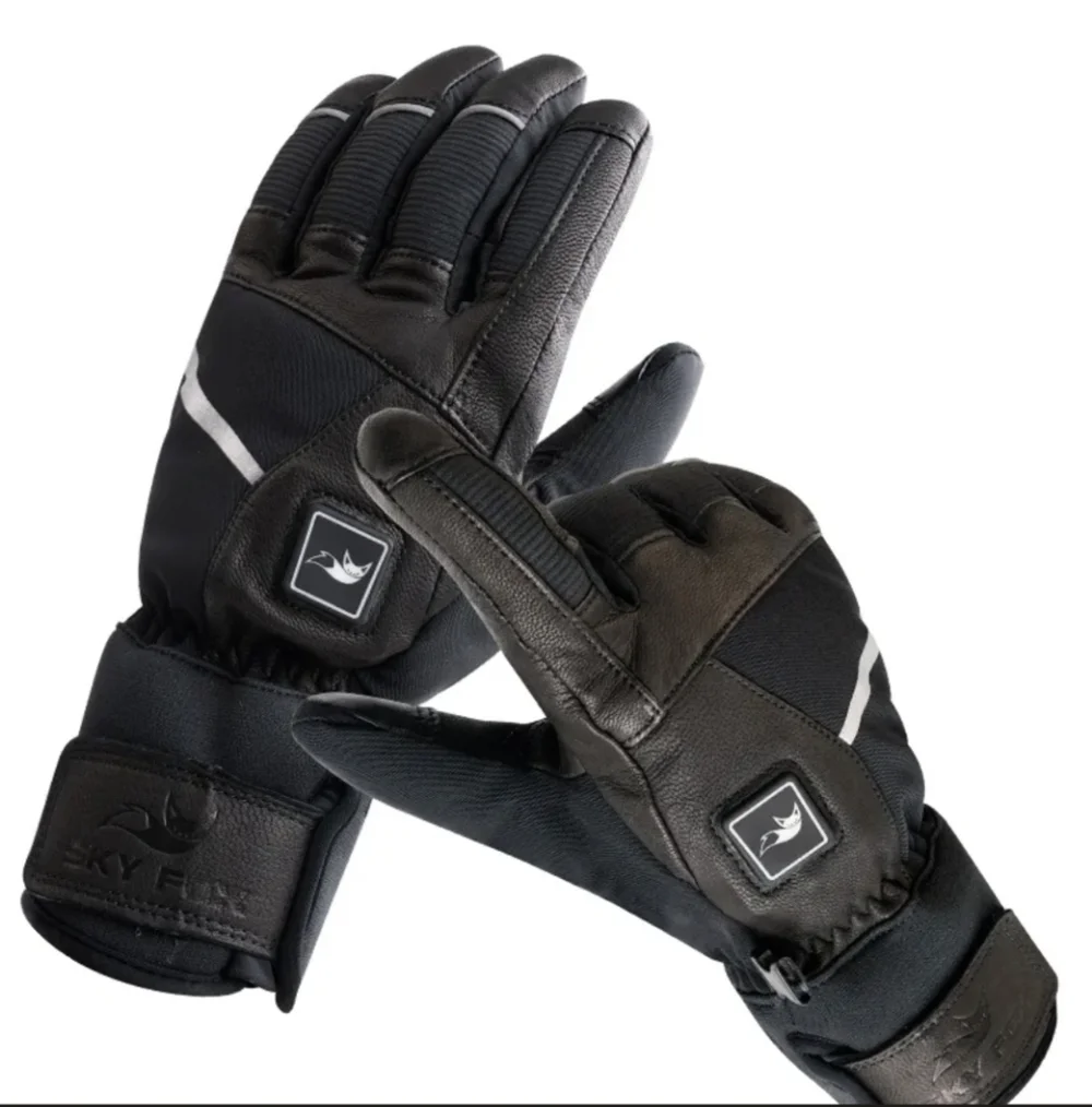 New Savior Intelligent Heating Sky Fox Unisex Battery Heated Gloves XS 6